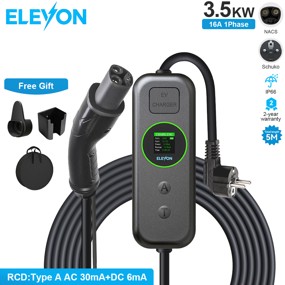 Pc Gaming Handheld Console - ELEVON 3.5kW Portable Electric Vehicle Charger