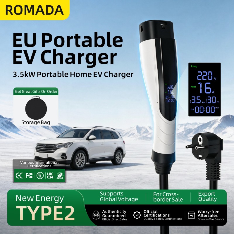 Pc Gaming Handheld Console - ROMADA 3.5KW Portable Electric Vehicle Charger