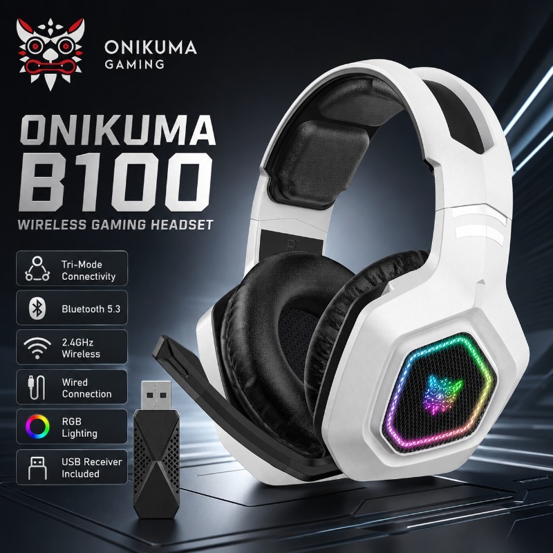 ONIKUMA B100 Wireless Gaming H - Gaming Console Amazon ulasan dan harga