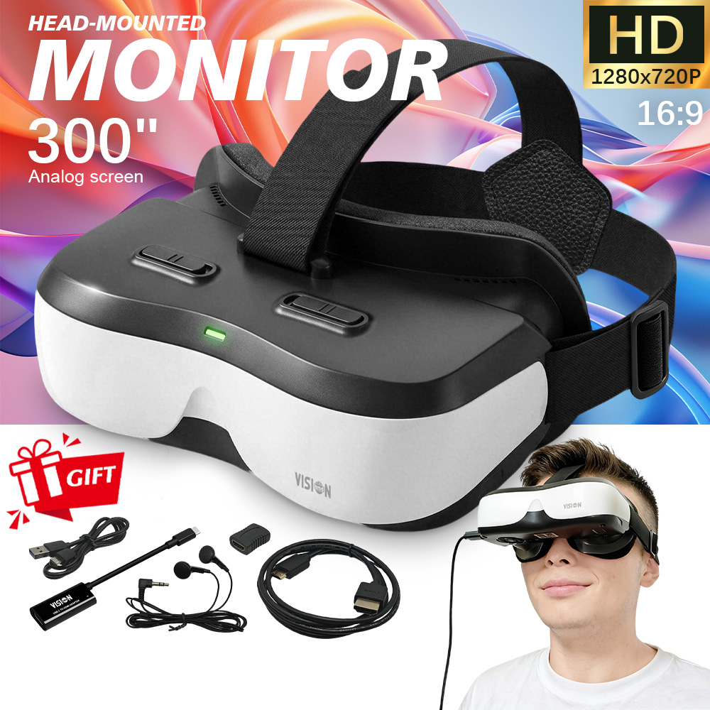 Portable Head Mounted Display  - Pc Gaming Handheld Console ulasan dan harga