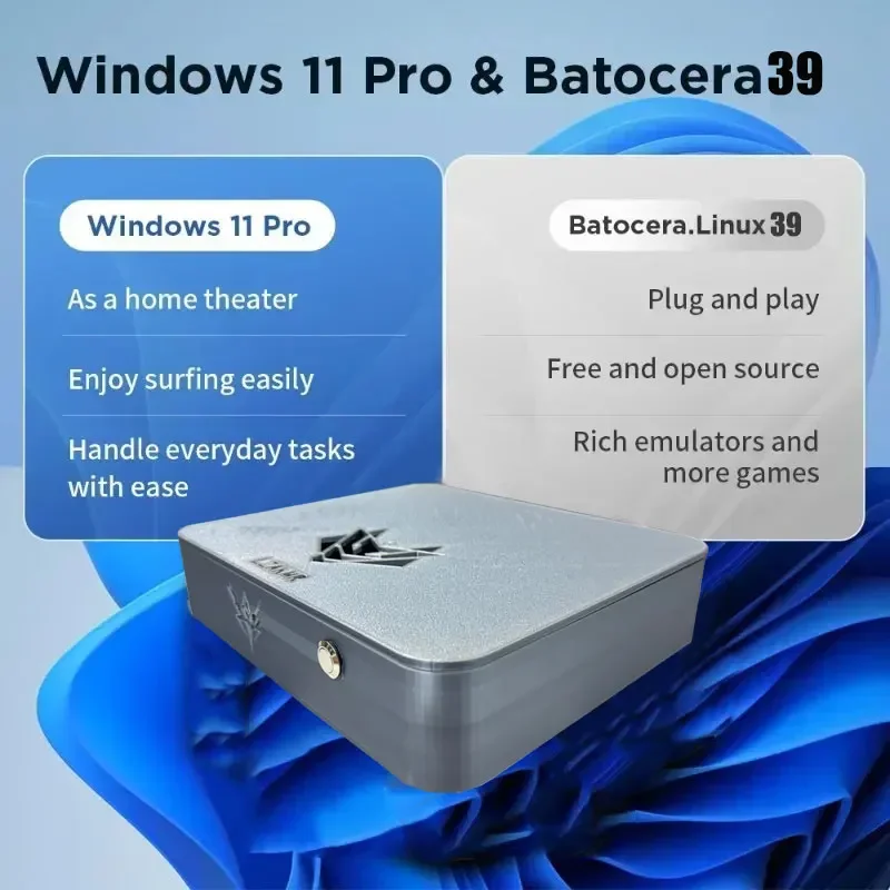 Dual System AK1 Pro Game Box 7 - Gaming Console Emulator ulasan dan harga