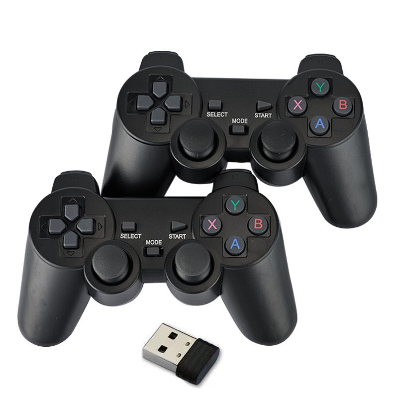 1PC/2PCS 2.4GHz Wireless Gamep - Gaming Console Emulator ulasan dan harga