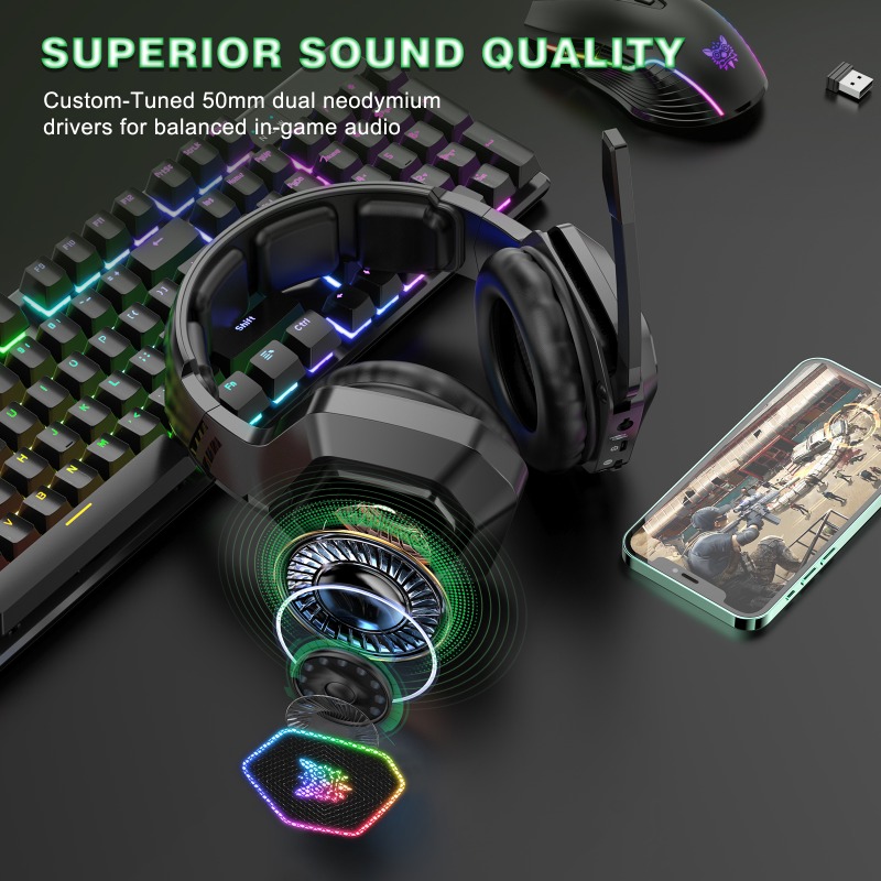 ONIKUMA B100 Wireless Gaming H - Gaming Console Amazon ulasan dan harga