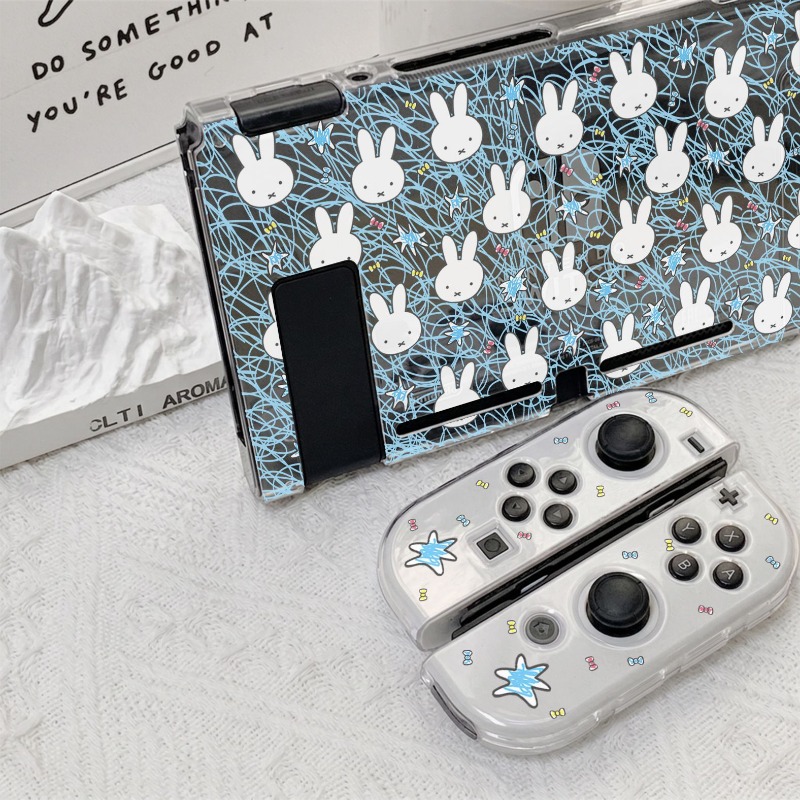 Kawaii Miffy Console Case for  - Gaming Console And Tv ulasan dan harga