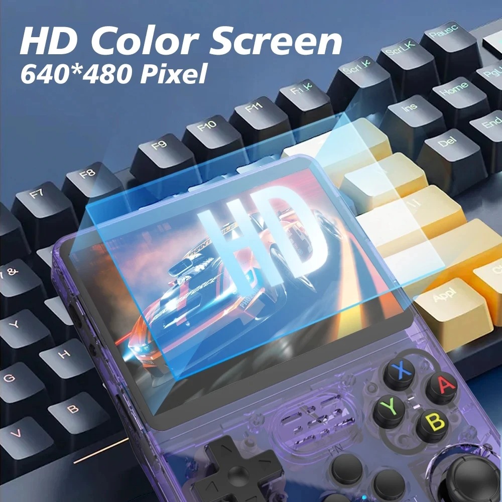R36s New Handheld Game Console - Gaming Console Chinese ulasan dan harga