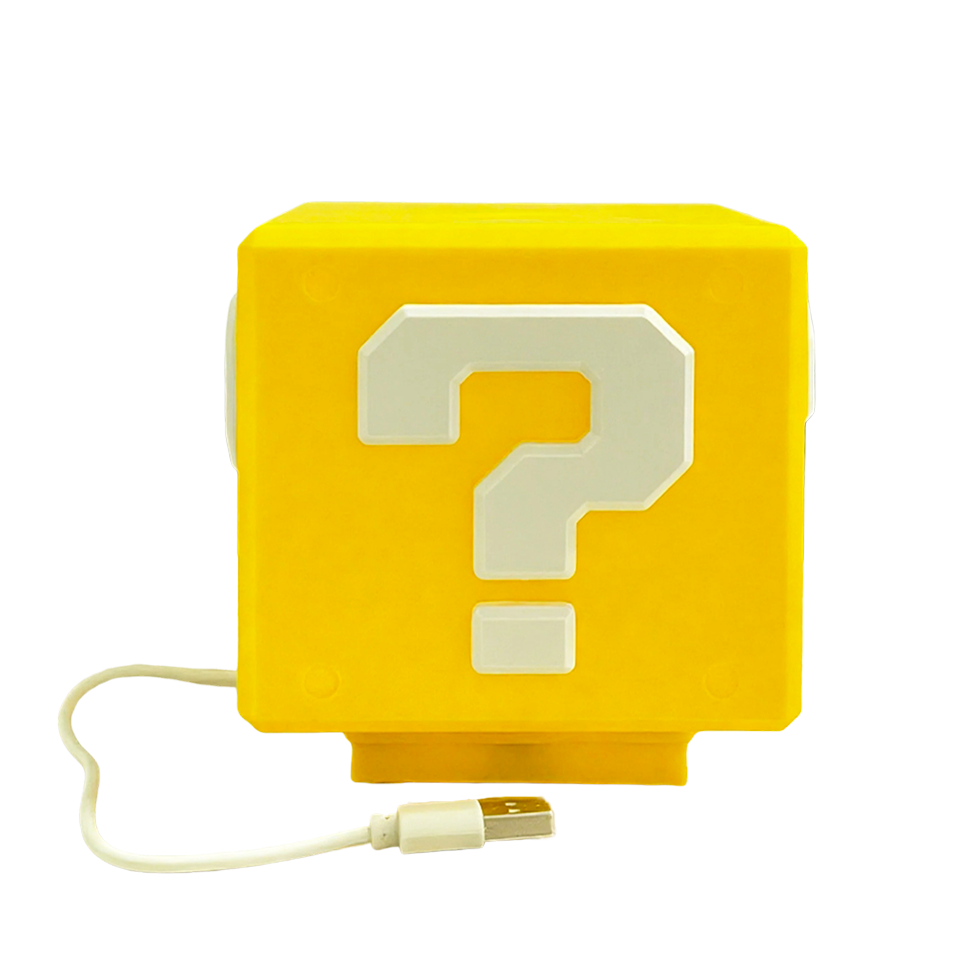 2026Question Block Lamp with S - Gaming Console Design ulasan dan harga