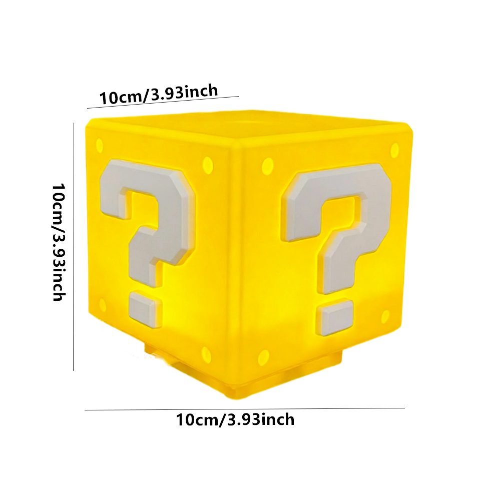 2026Question Block Lamp with S - Gaming Console Design ulasan dan harga