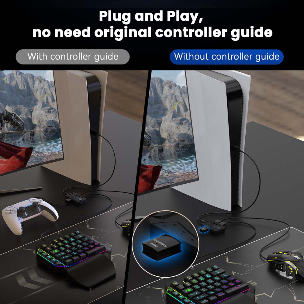 for PS5 Gaming Keyboard Mouse  - Gaming Console Type ulasan dan harga