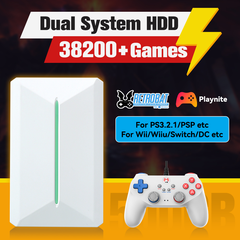 Retrobat＆Playnite System HDD R - Gaming Console Emulator ulasan dan harga