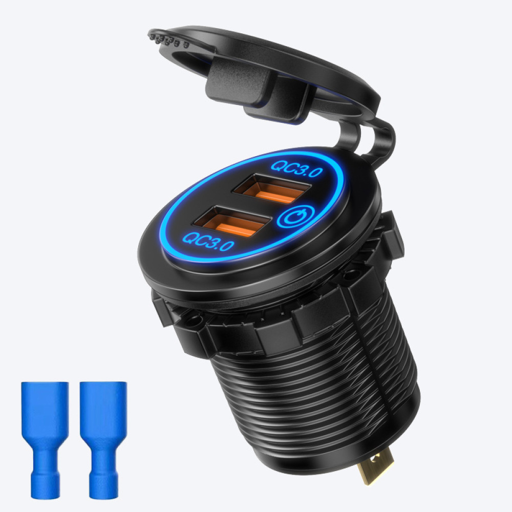Dual USB Motorcycle Charger PD - Gaming Console Type ulasan dan harga