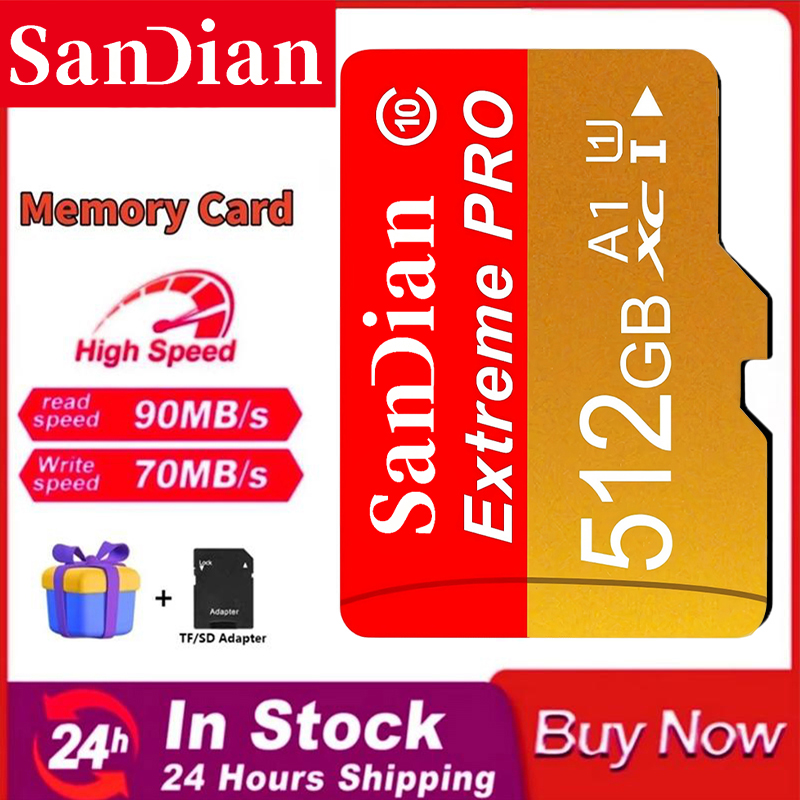Memory Card 512GB Pro Micro TF - Gaming Console For Smart Tv ulasan dan harga