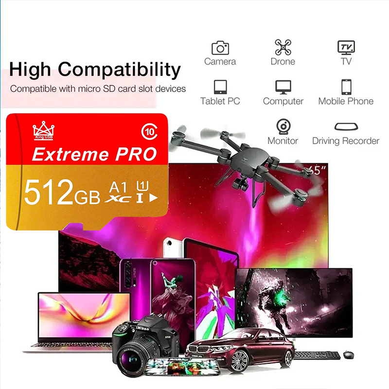 High Speed SD Cards 512GB 128G - Gaming Console For Smart Tv ulasan dan harga