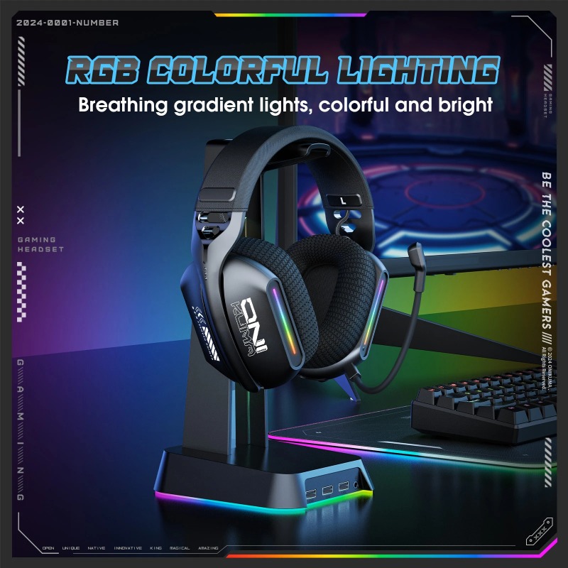 ONIKUMA GT808 Gaming Headset W - Gaming Console Amazon ulasan dan harga
