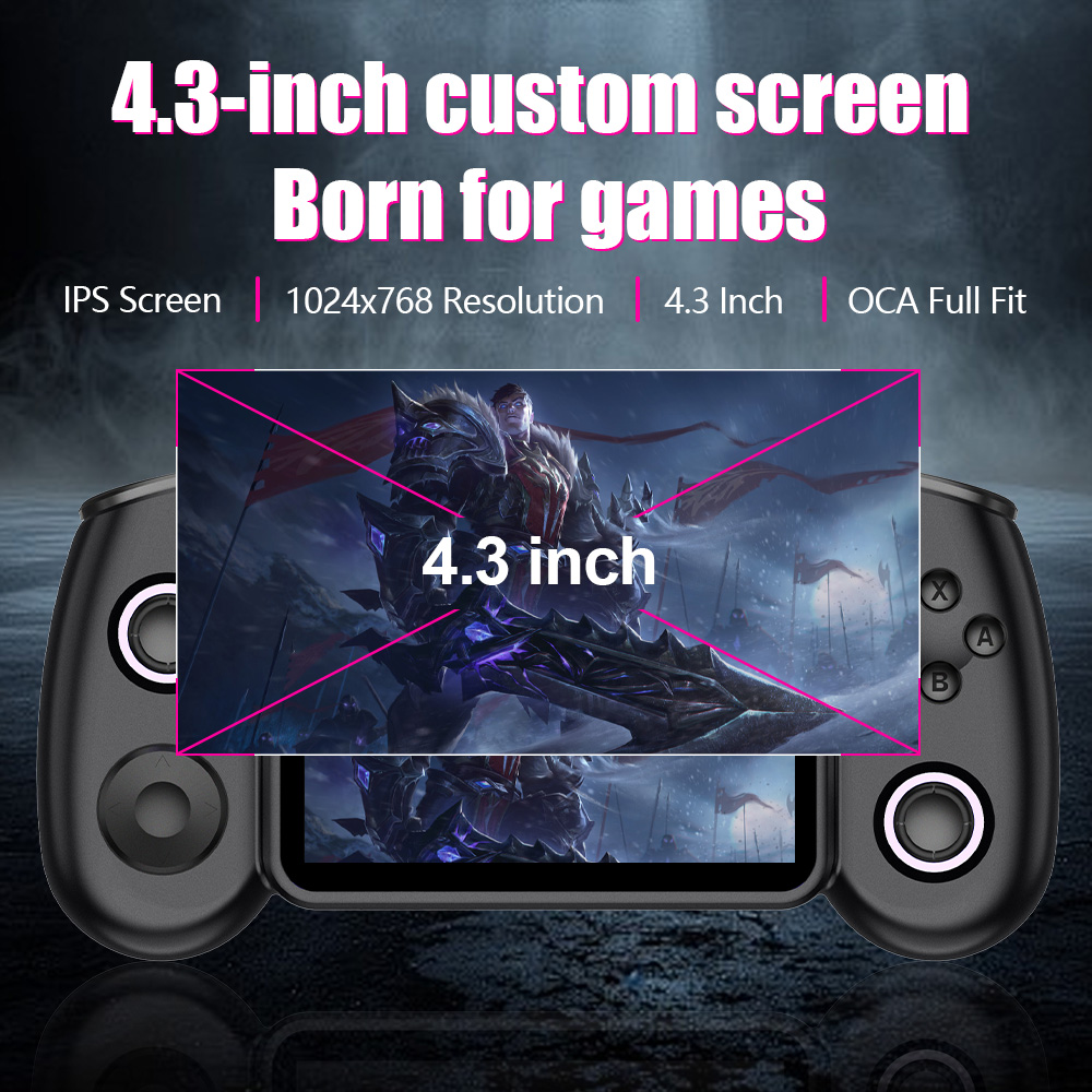 AISLPC RG43H PRO Handheld Game - Gaming Console Emulator ulasan dan harga
