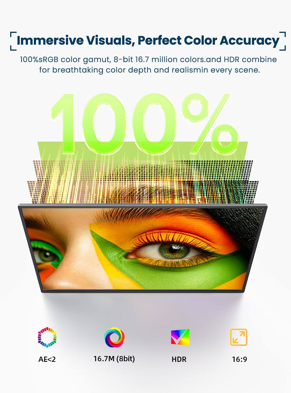 EVICIV 4K Portable Monitor 10- - Gaming Console Type ulasan dan harga