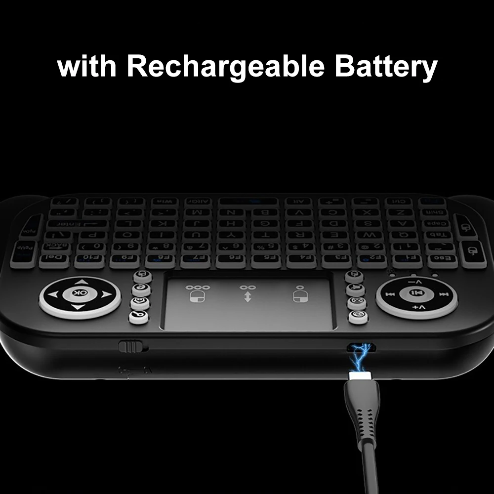 KEBIDUMEI RGB Backlit Mini Key - Gaming Console For Smart Tv ulasan dan harga