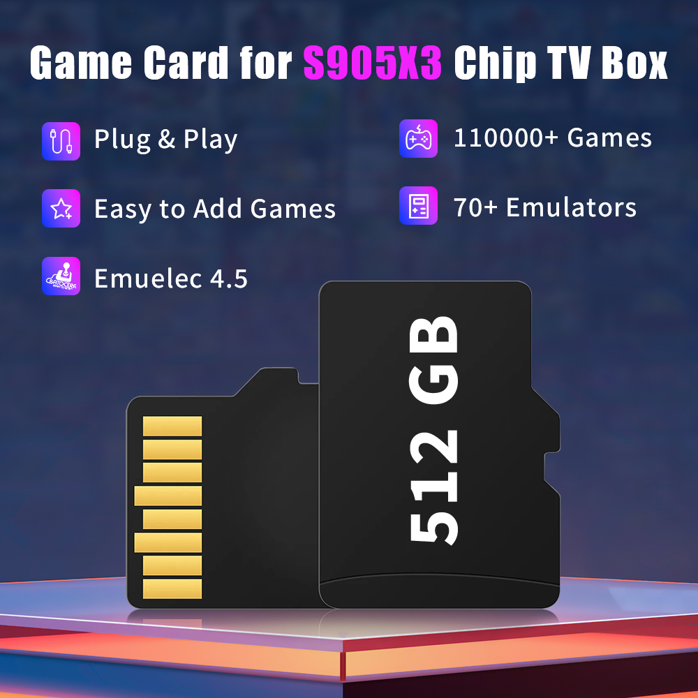 Game TF Card for S905X3 Chip T - Gaming Console Emulator ulasan dan harga