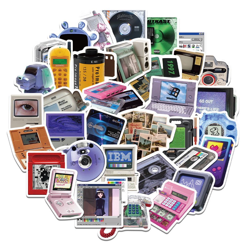 10/30/50pcs Retro Cute Phone C - Laptop Gaming Console ulasan dan harga