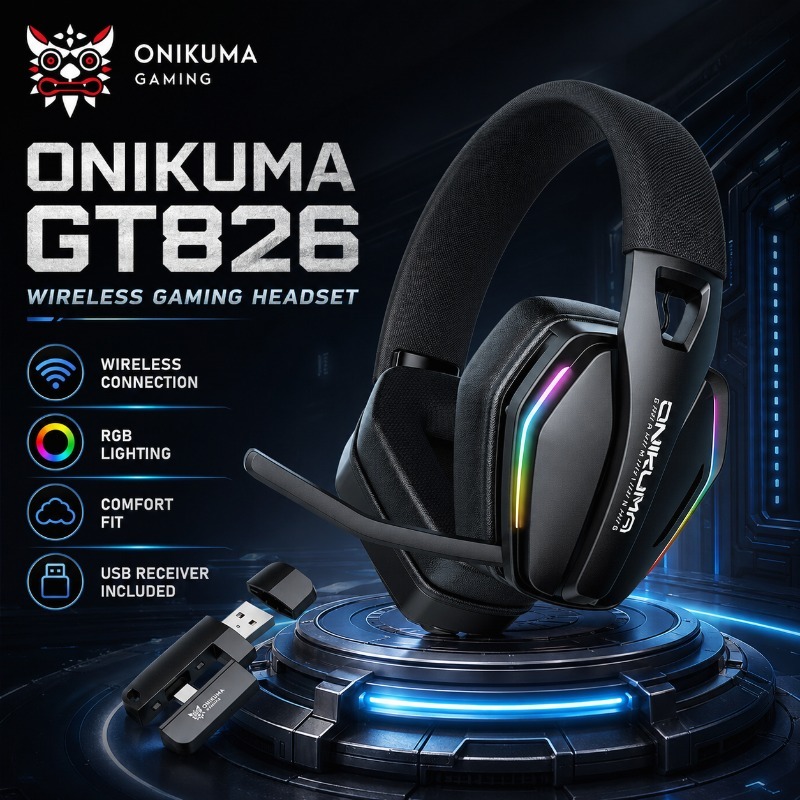 ONIKUMA GT826 Wireless Gaming  - Gaming Console Amazon ulasan dan harga