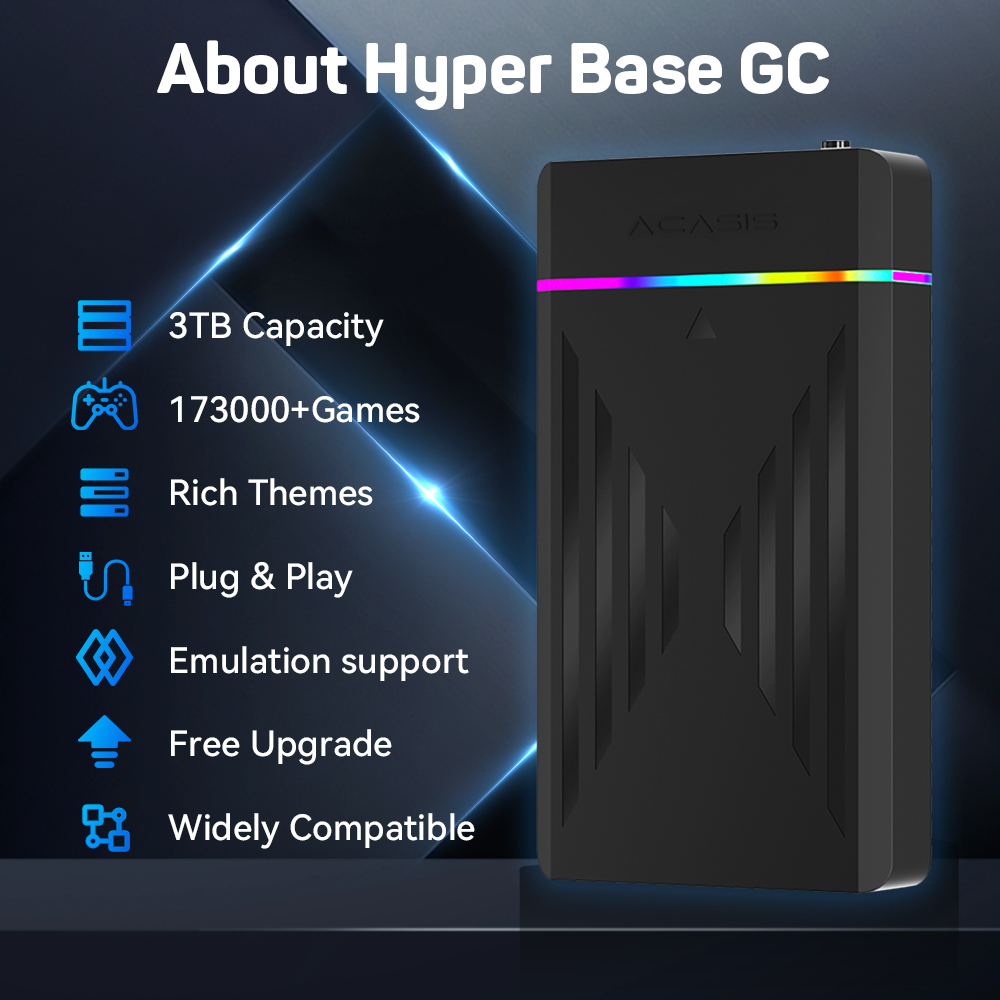 3TB Portable Gaming HDD Launch - Gaming Console Emulator ulasan dan harga
