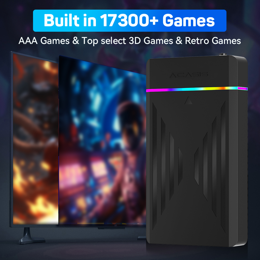3TB Portable Gaming HDD Launch - Gaming Console Emulator ulasan dan harga